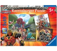 Gormiti Caja Set 3 Varios Puzzle 3 X 49 Piezas 21x21cm RAVENSBURGER