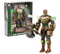 Gormiti, Figura articulada de 27 cm, Gormiti con Ataque Luminoso, Modelo Tierra - Rockard, para niños a Partir de 4 años, GRV074