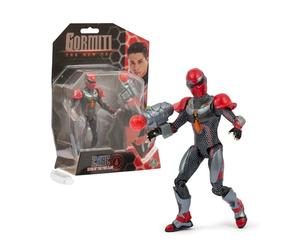 Gormiti - Figura de 15 cm de Scion Zane con Ataque, Gormiti de la Nueva Era, Accesorio con Función de Disparo, Texturas Metálicas y Acabados Plateados, 9 Puntos de Articulación, Famosa (GRV21200)