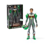 Gormiti - Figura de 27 cm de Glen con Varias Piezas de Armadura, Gormiti de la Nueva Era, Armadura de Quitar y Poner, Brillantes con Acabados Metálicos, 9 Puntos de Articulación, Famosa (GRV03100)