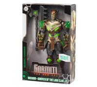 Gormiti - Figura de 27 cm de Rockard con su Arma Martillo Sísmico, Gormiti de la Nueva Era, Armadura de Quitar y Poner, Brillantes con Acabados Metálicos, 9 Puntos de Articulación, Famosa (GRV06100)