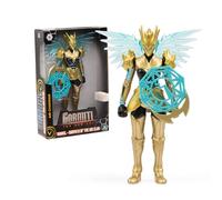 Gormiti - Figura de 27 cm de Windel con su Arma Chakram Energético, Gormiti de la Nueva Era, Armadura de Quitar y Poner, Brillantes con Acabados Metálicos, 9 Puntos de Articulación, Famosa (GRV06200)