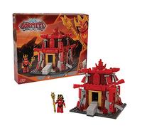 GORMITI - Juego de construcción de Fuego con Mini Personaje Incluido, La Fortaleza Llama, 280 Piezas, para niños a Partir de 4 años, Giochi Preziosi
