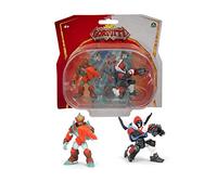 GORMITI - Mini Figuras de 5 cm, blíster de 2 Piezas, Serie 3, Alfa Ikalos y Alfa Lord Helios, Surtido 8, para niños a Partir de 4 años, Giochi Preziosi, GRA35300