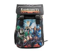 GORMITI - Mochila extensible con respaldo Comfort Back y gráficos intercambiables, bolsillo frontal e interior, asa, correas acolchadas Dim. 29 x 40 x 13 (+9) cm, 15/25 litros, escuela primaria