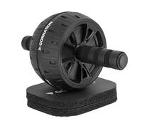 GORNATION Rueda Abdominal, Rodillo para Entrenar Abdominales, Ab Wheel, Incluye Rodilleras, Equipo de Entrenamiento Estable y Duradero, Ideal para Todos los Niveles de Fitness