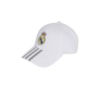 Adidas - Gorra Real Madrid 2025-2026, Unisex, White-Lgh Solid Grey, OSFM