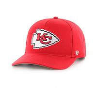 '47 NFL Kansas City Chiefs Hitch RF Gorra de béisbol unisex, correa ajustable Snapback, logotipo del equipo, color rojo, rojo, Talla única