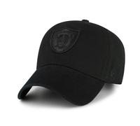 '47 Las Vegas Raiders Clean Up Gorra de béisbol unisex con cierre de correa ajustable, talla única, logotipo del equipo, color negro, Negro , Talla única
