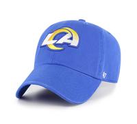 '47 NFL Los Angeles Rams Clean Up Gorra de béisbol unisex, cierre de correa ajustable, talla única, logotipo del equipo, color Montego, Montego, Talla única