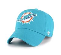 Gorra 47 Brand NFL Miami Dolphins CLEAN UP Con Logo Bordado Strapback