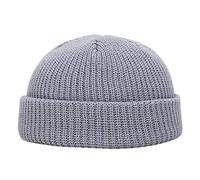Gorra 47 de lana con dobladillo, mantiene gorro unisex, gorro cálido, gorra de béisbol informal, gorra de béisbol para mujer, gris, Talla única