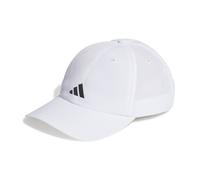 adidas Unisex adulto Running Essentials AEROREADY Six-Panel Baseball Cap, White / Matte Silver, S