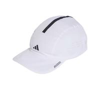 Gorra Adidas Runningxadizero Lightweight Climacool Blanco Negro, Talla M/L