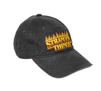 Gorra adulto Stranger Things negra