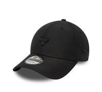 Gorra ajustable 9FORTY negra con pin de los Chicago Bulls