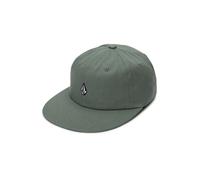 Gorra ajustable con visera plana de 6 paneles Volcom ~ Full Stone Dad abyss
