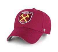 Gorra ajustable de 6 paneles para hombre de 47 Brand ~ West Ham United FC Claret