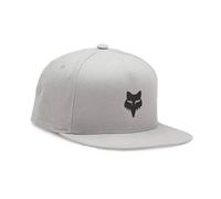 Gorra ajustable Fox Head con cierre a presión, gris