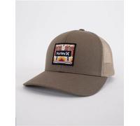 Gorra ajustable Hurley Seacliffe Trucker para hombre, marrón
