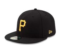 Gorra Ajustable New Era Pittsburgh Pirates Alternativa En El Campo 59FIFTY Negra