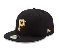 Gorra Ajustable New Era Pittsburgh Pirates Alternativa En El Campo 59FIFTY Negra