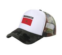 Gorra Ajustable para Padre Y Papá, Gorra De Béisbol con Bandera De Marruecos, Unisex, Informal, con Bandera Nacional, Gorra De Hip Hop, Gorra De Camionero, Gorra De Fútbol para Hombres Y Mujeres,