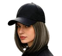 Gorra ajustable - Ponytail Baseball Fit, Baseball Hat with Hair Extension Style, Ponytail Cap for Outdoor Activity Wear Use, Baseballs Caps Hats, Travel Camping Daily Use 11.02x5.91 inches, AT118-9/6A