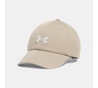 Gorra ajustable Under Armour Blitzing para mujer City Khaki / Blanco Quartz TALLA ÚNICA
