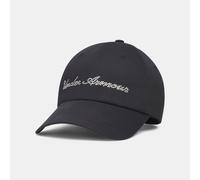 Gorra ajustable Under Armour Essential Low para mujer Negro / Blanco Talla única