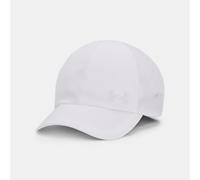 Gorra ajustable Under Armour Velociti Low para mujer Blanco / Blanco / Reflectante Talla única