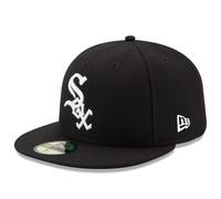 Gorra Ajustada 59FIFTY Nueva Era Chicago White Sox En El Campo Negra Blanca