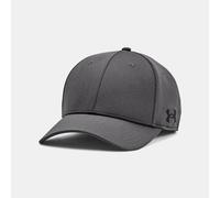 Gorra ajustada elástica Under Armour Blitzing Low Team para hombre Graphite / Negro S/M