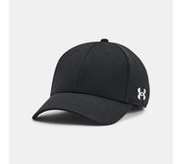 Gorra ajustada elástica Under Armour Blitzing Low Team para hombre Negro / Blanco L/XL