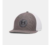 Gorra ajustada elástica Under Armour Drive Mid para hombre Castlerock / Negro M/L