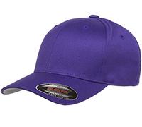 Gorra ajustada Flexfit Athletic de b isbol para hombre Morado Violett S-M