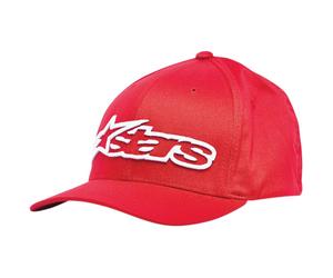 gorra alpinestars blaze flexfit rojo / blanco L / XL