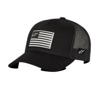 Alpinestars, Flag Snapback, Gorra De Beisbol, Negro Negro, Os, Hombre