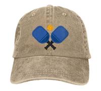 Gorra Baseball Palas De Pickleball Trucker Hat | Gorra Baseball Ligera Cómoda Cap Para Empresa Viaje Correr Aire Libre Baseball Cap