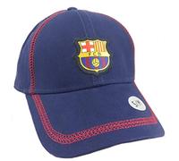 Gorra Basic roja Junior FC. Barcelona - Producto Licenciado - Talla S/M niño Regulable - Poliéster 100%