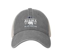 Gorra Beisbol Alaska, El Último Barco De Primera Línea, 1959 Trucker Cap Ajustable Gorra Deportiva Unisex Baseball Cap para Tenis Sport Pesca