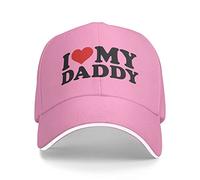 Gorra Beisbol Amo A Mi Papá Corazón Gorras Deportivas Soft Gorra Deportiva Unisex Baseball Cap para Pesca Sport Running