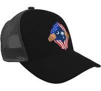 Gorra Beisbol Bandera Rasgada A Mano De Carolina del Sur Gorras De Beisbol Ajustable Baseball Cap Soft Gorras Deportivas para Senderismo Running Tenis