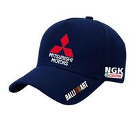 Gorra Béisbol Coche Logo para Mitsubishi Space Star 2019-2023 2024, Algodón Ajustable Trasera, Gorra de Coche de Carreras Regalo Fans Automóvil,B-One Size