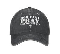 Gorra Beisbol ¿Cómo Puedo Orar por Ti Hoy? Gorras Deportivas Ajustable Gorra Deportiva Unisex para Running Senderismo