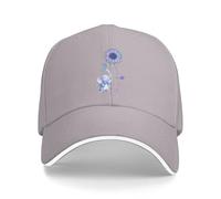 Gorra Beisbol Concientización sobre La Prevención del Suicidio Nunca Te Rindas Elefante De Lazo Morado Gorras De Beisbol Ajustable Trucker Cap Soft Gorra Deportiva para Senderismo Pesca Sport