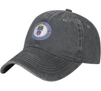 Gorra Beisbol Décima División De Caballería De Montaña del Ejército De Los EE. UU. Durante La Guerra Fría Unisex Gorras De Beisbol Ajustable Baseball Cap para Tenis Sport Senderismo