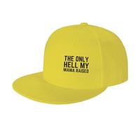 Gorra Beisbol El Único Infierno Que Crió Mi Mamá Retro Sombrero Verano Secado Rápido Sombrero para El Sol para Senderismo Tenis Hombre