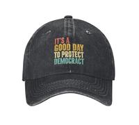Gorra Beisbol Es Un Buen Día para Proteger La Democracia Gorra Deportiva Soft Gorras De Beisbol Breathable para Tenis Pesca