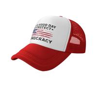 Gorra Beisbol Es Un Buen Día para Proteger La Democracia Gorras Deportivas Breathable Baseball Cap Unisex para Pesca Tenis